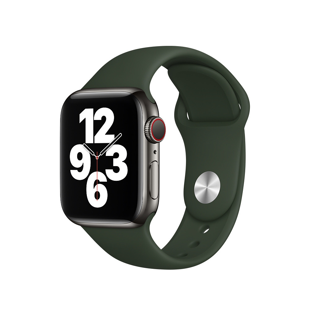 Apple Fascia Sportiva Verde Cipro 40mm - immagine 2